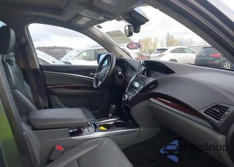 2014 Acura Mdx Technology Package z USA, uszkodzony, nr VIN 5FRYD4H49EB030675